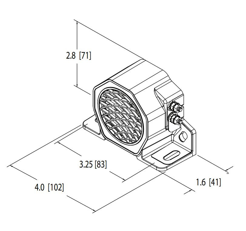 ECCO 575 Backup Alarm, 107 dB