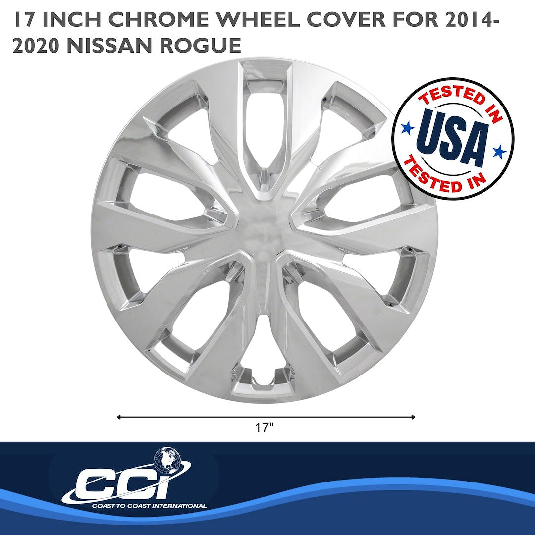 Coast To Coast 51917C Rogue 17-Inch Chrome Covers - image 2