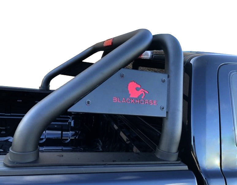 Black Horse Offroad RB015BK Tubular Powder Coated Steel Truck Bed Bar - image 6