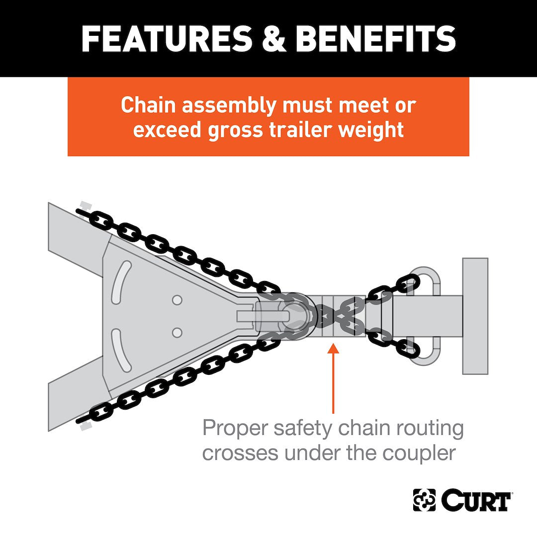 Curt 80031 Trailer Safety Chain - image 5