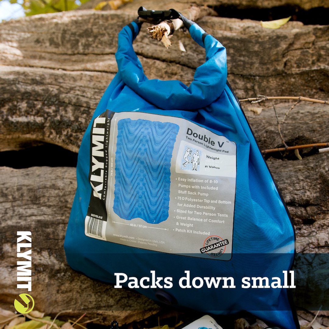Klymit 06dvbl02e Static Sleeping Pad