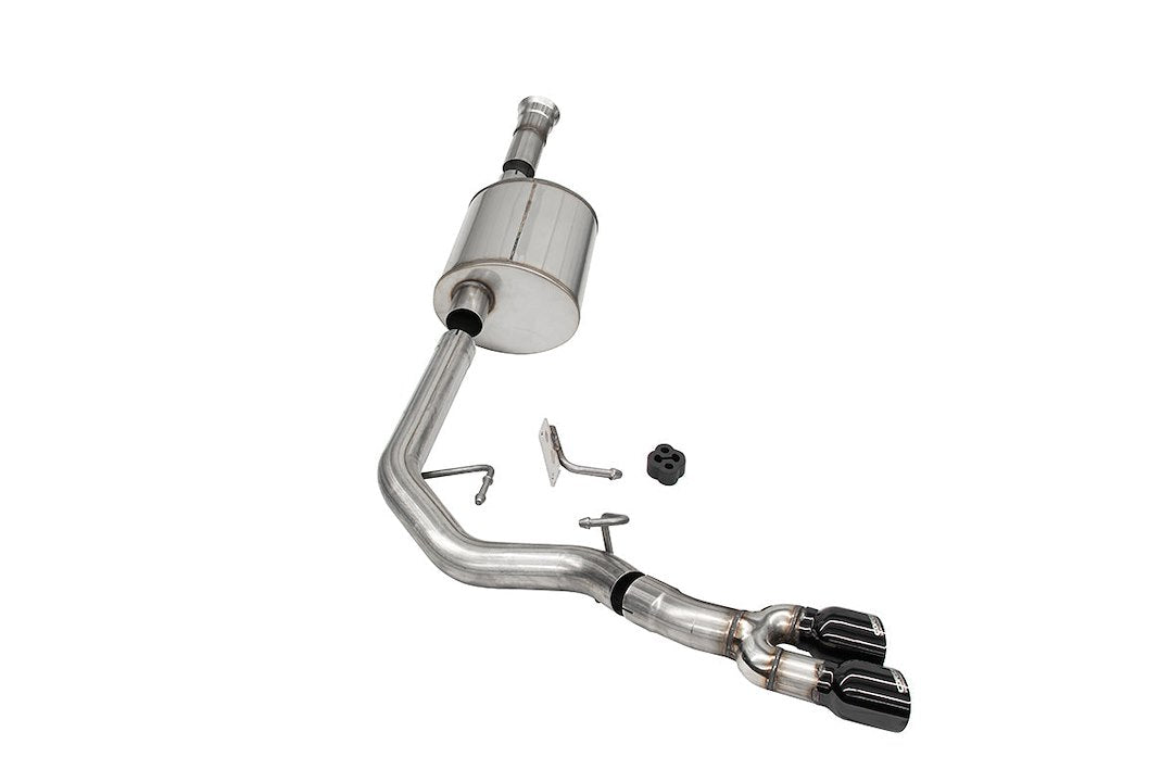 Corsa Performance Sport Cat Back System Single Dual Exhaust System Kit 21165BLK - image 1