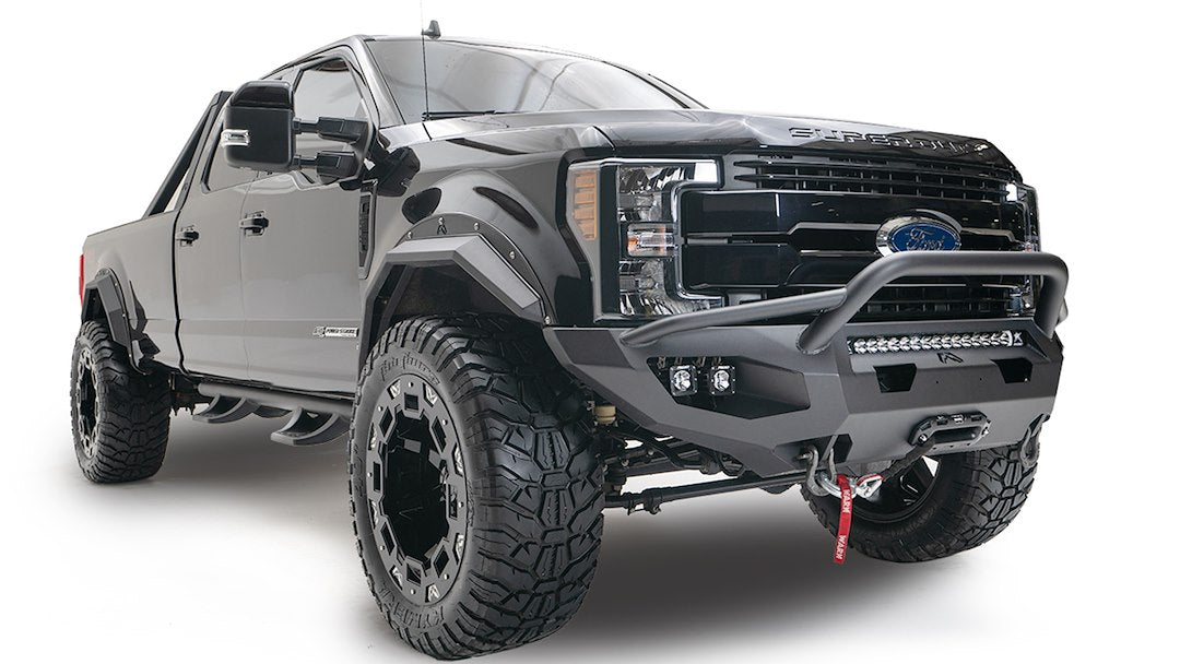 Fab Fours FS17-X4162-1 Matrix One-Piece Steel Bumper