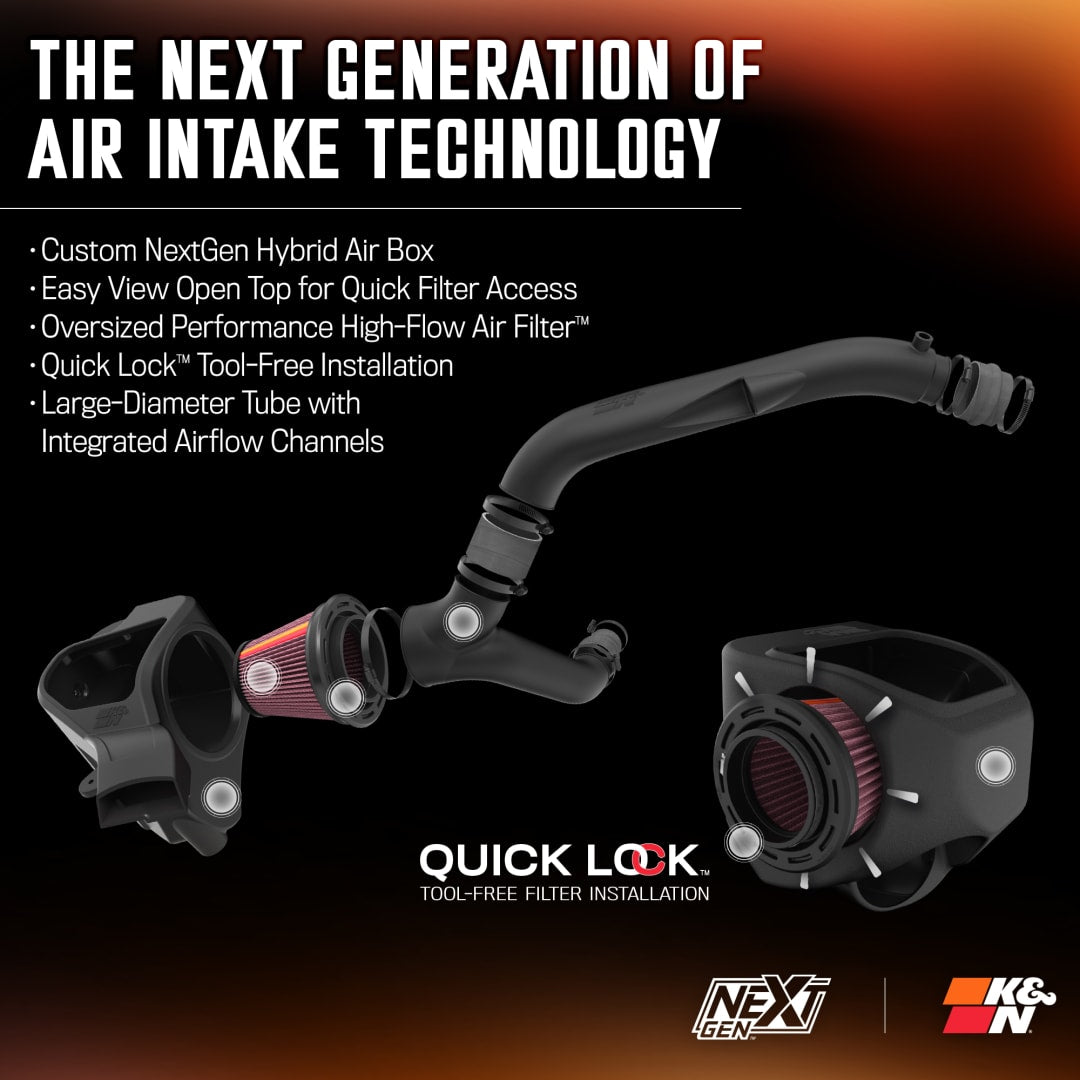 K&N 50-2628 NextGen Cold Air Intake
