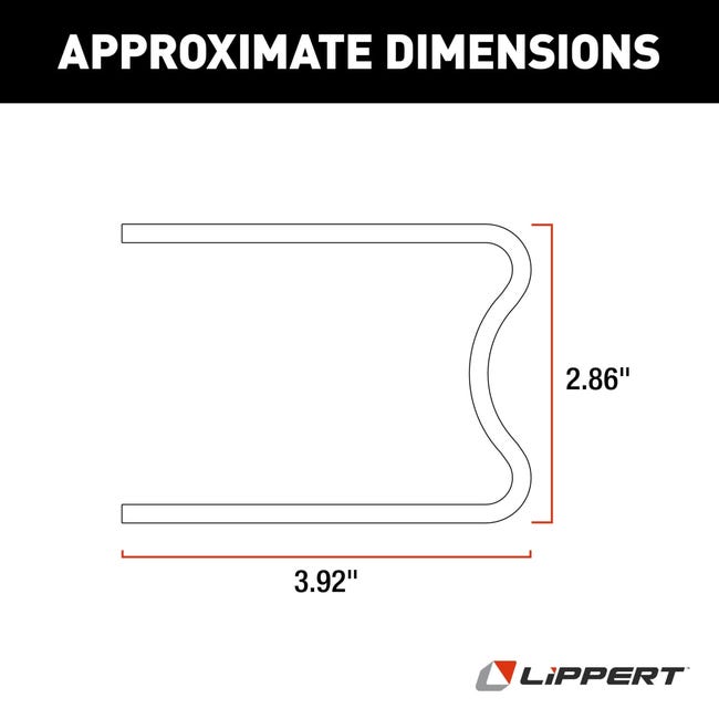 Lippert Components 113511 Trailer Landing Gear Mounting Bracket - image 3