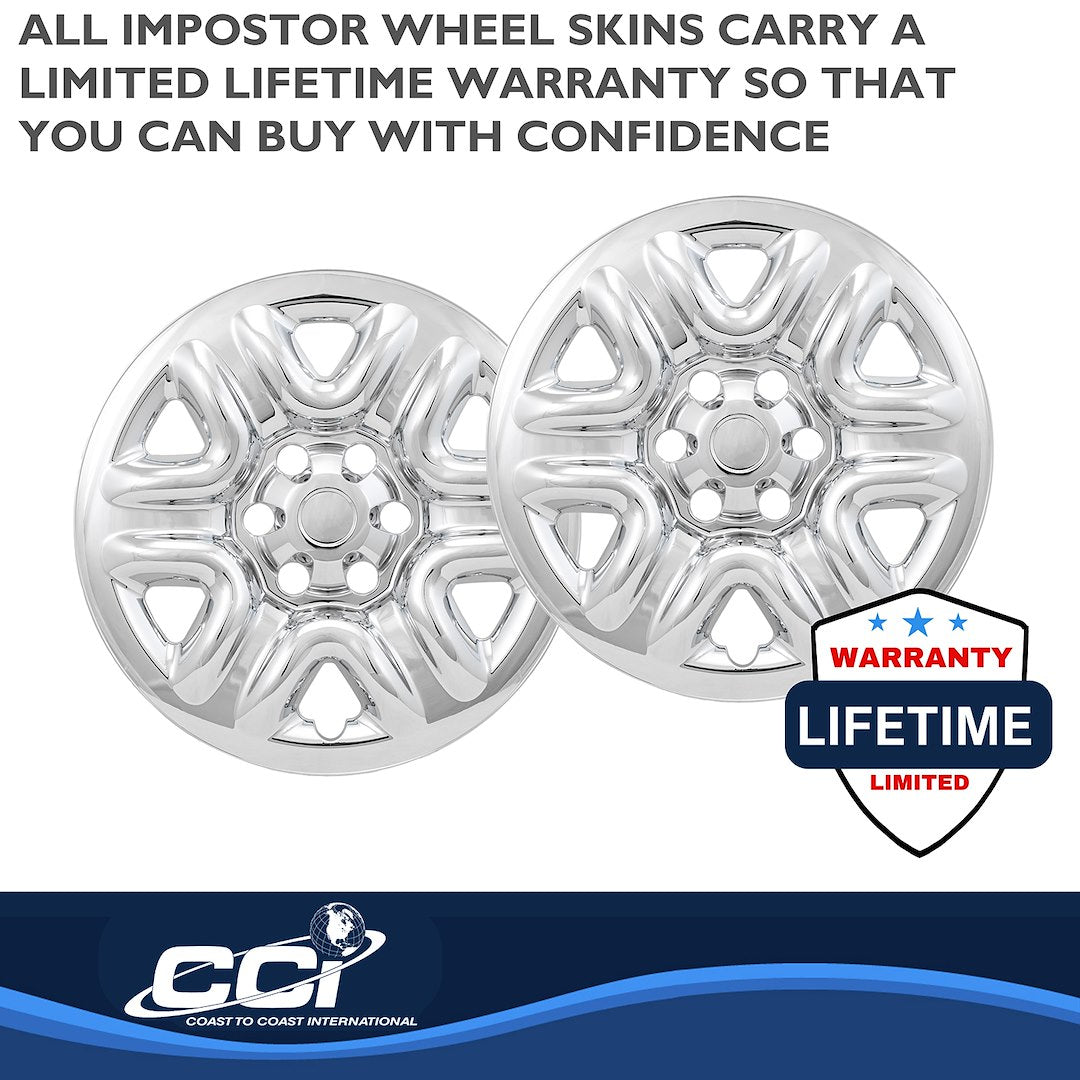 Coast To Coast IMP103X Chrome Tundra Impostor Wheel Skin - image 4