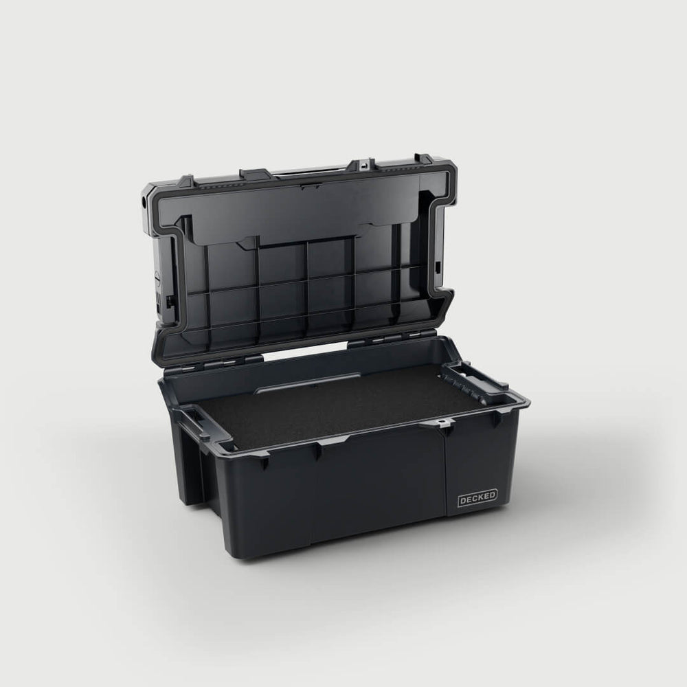 Decked A0010-SIXR-BLK Sixer 16 Black Cargo Organizer