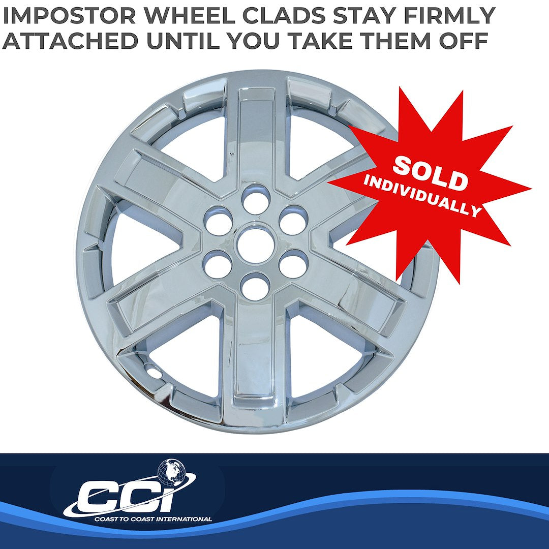Coast To Coast IMP804X Chrome 20-Inch Acadia Wheel Skin - image 5
