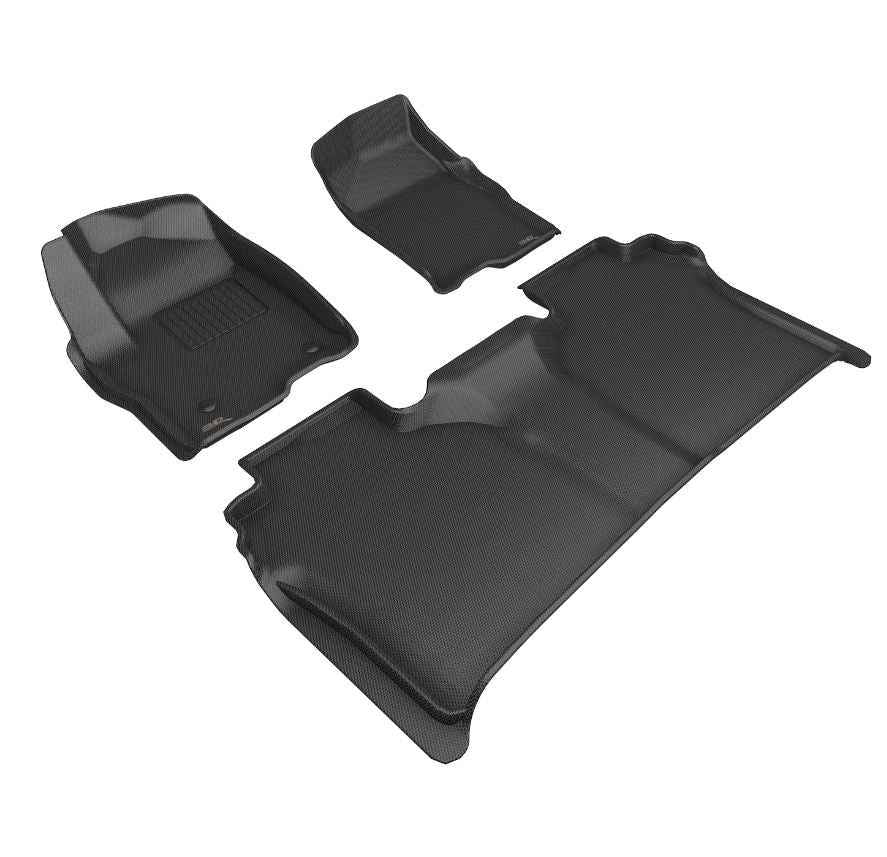 3D Mats KAGU Floor Liners for GMC Sierra Crew Cab 2019–2023