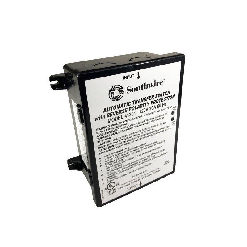 Southwire Corp. 41301 Power Transfer Switch