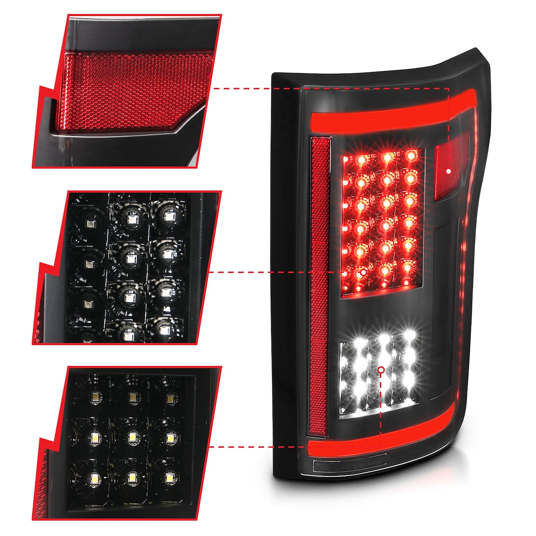 ANZO USA Uses OEM Sockets And Wiring OEM LED Tail Light Assembly 311285 - image 2