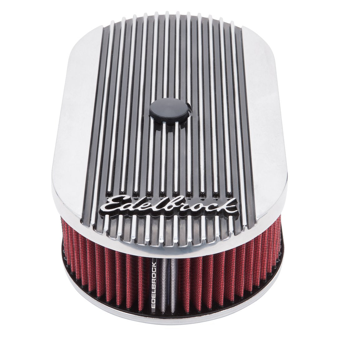 Edelbrock 4273 Elite II Oval Four-Barrel Air Cleaner