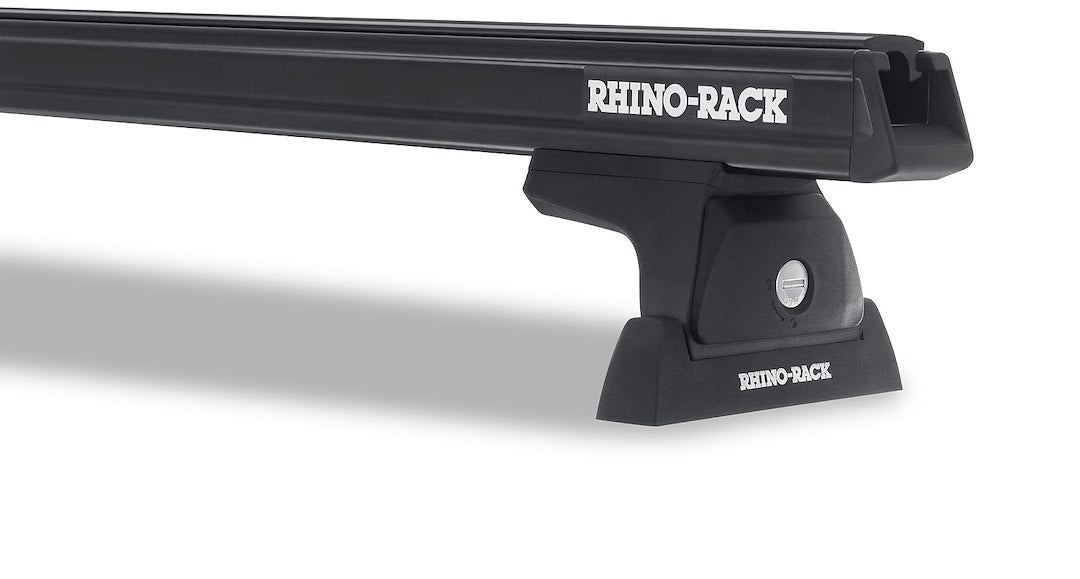 Rhino-Rack Y01-140b-Nt Heavy Duty Black Two-Bar Roof Rack
