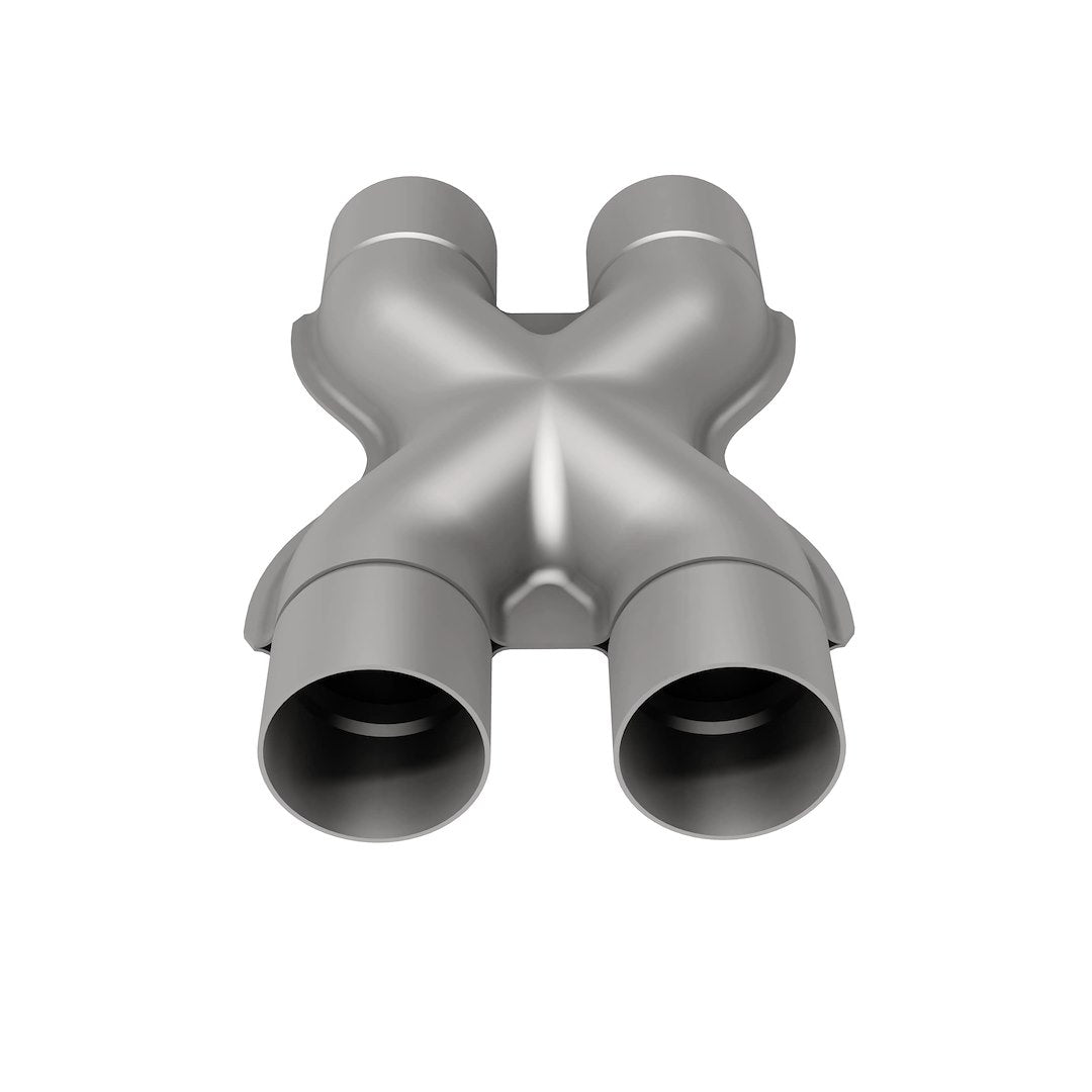 MagnaFlow 10792 Stainless Steel X Exhaust Crossover Pipe