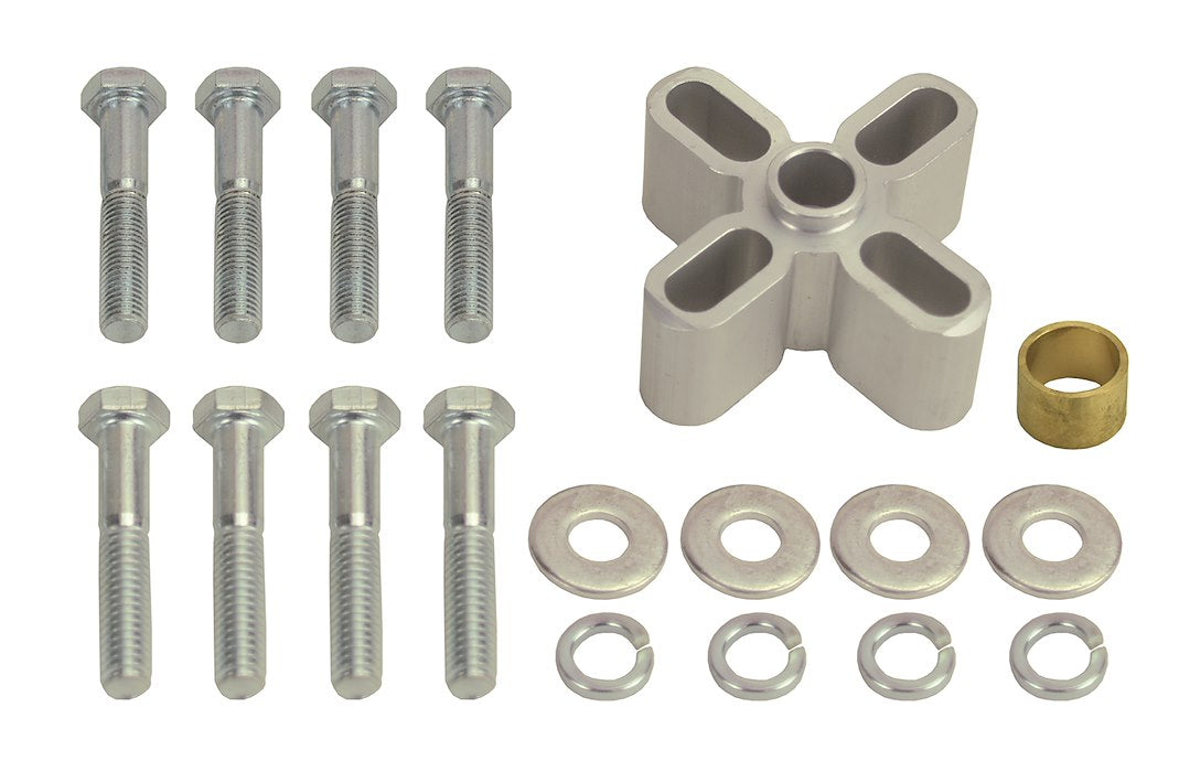 Derale 31510 Silver Anodized Aluminum Cooling Fan Spacer - image 1