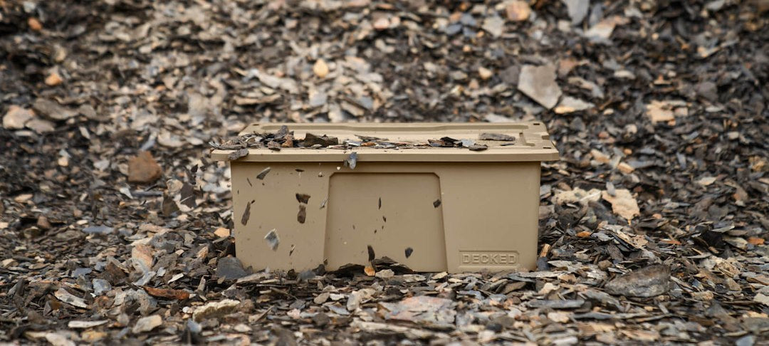 Decked A0040-DBIN-TAN D-co Bin 32 Tan Cargo Organizer
