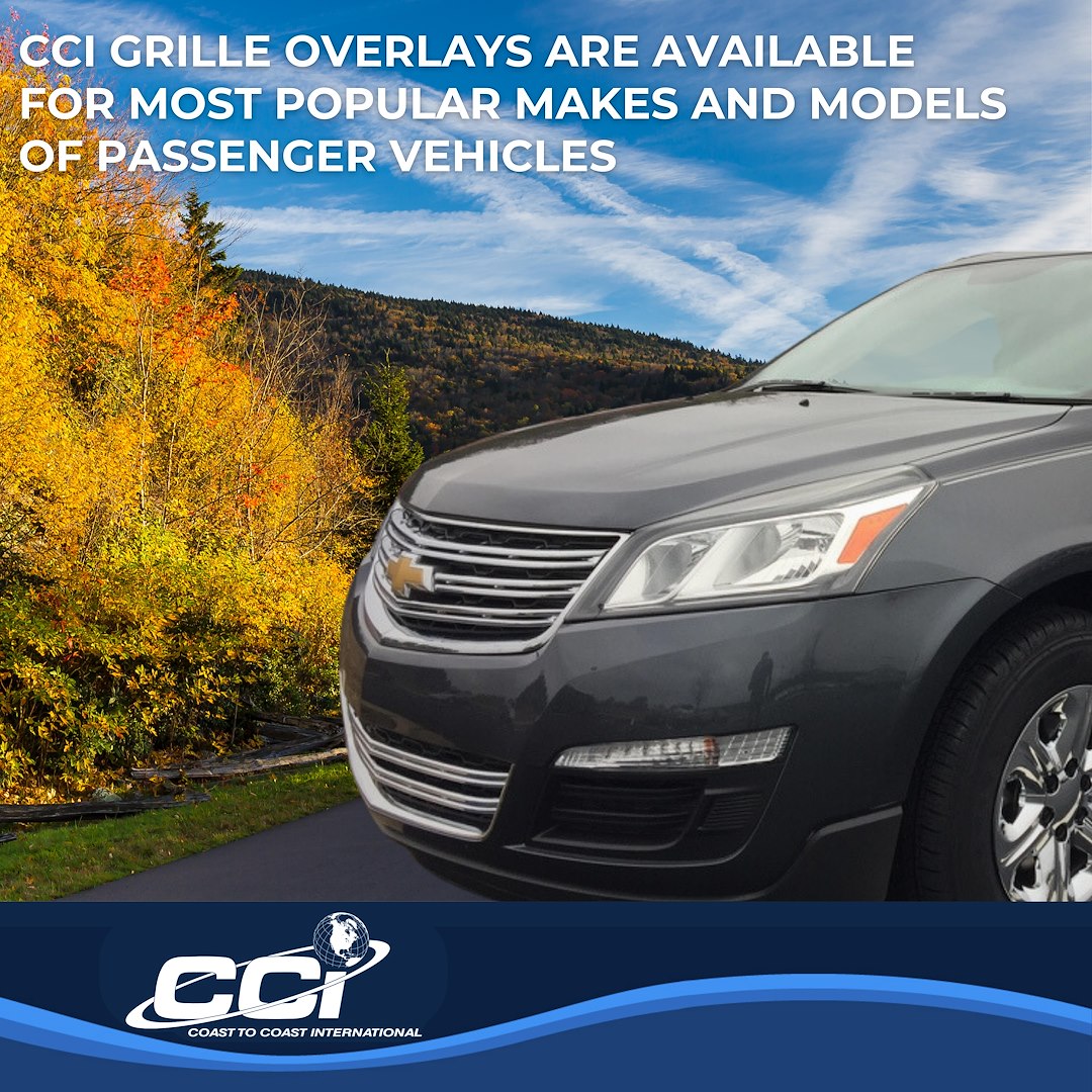 Coast To Coast GI117 Chrome Traverse Grille Overlay - image 5