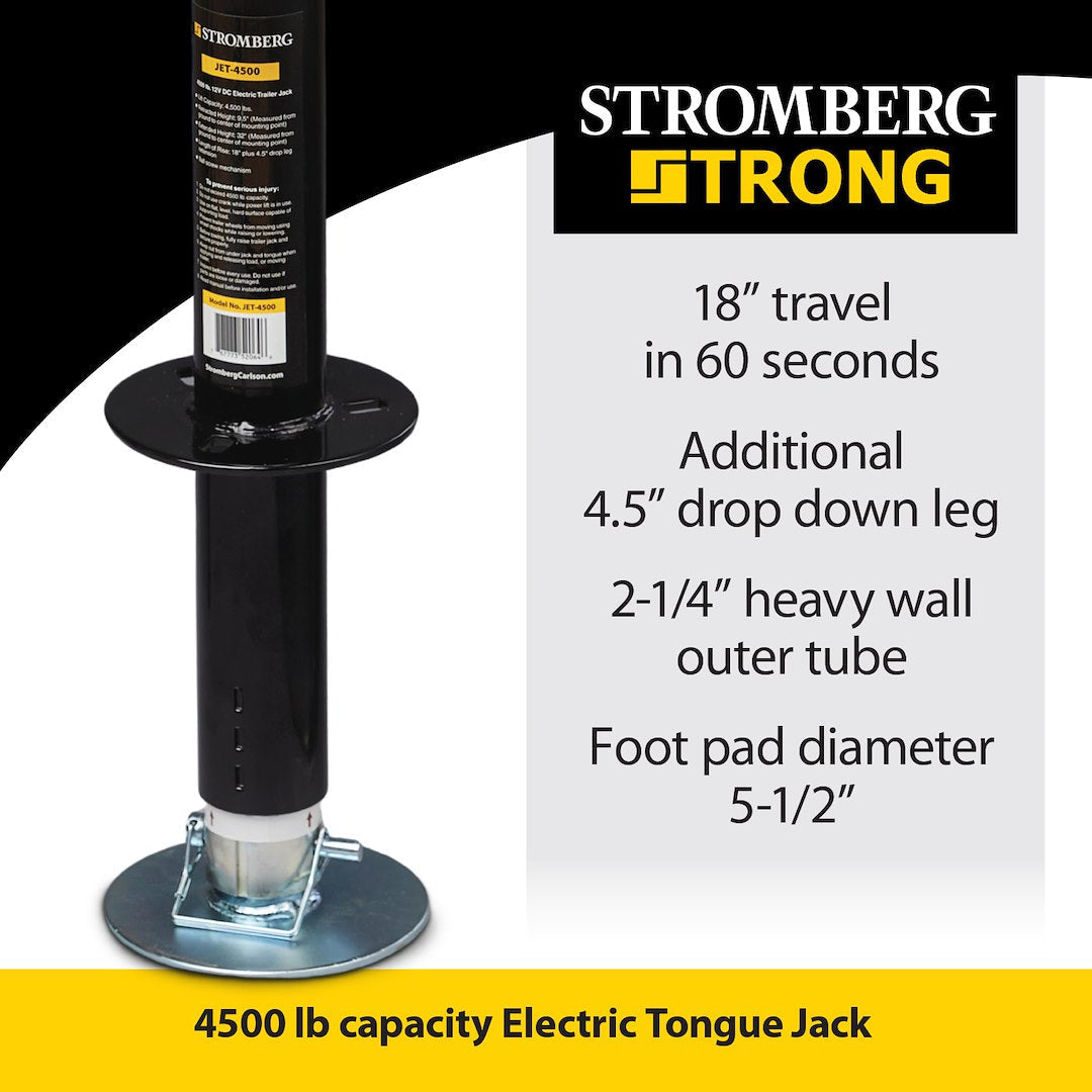 Stromberg Carlson Jet-4500 Trailer Tongue Jack - image 4