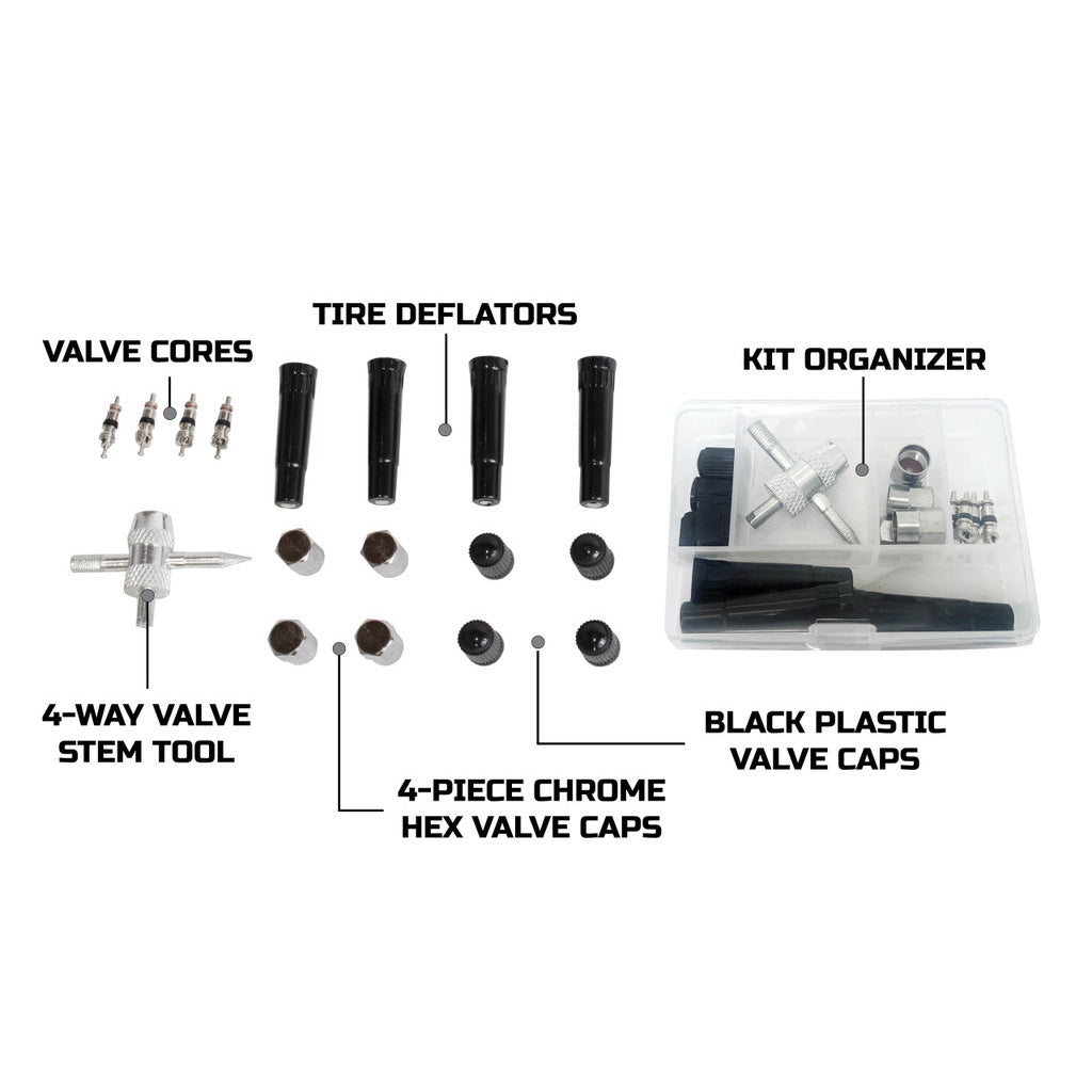 Overland Vehicle Systems Valve Stem Repair Kit (12129905)