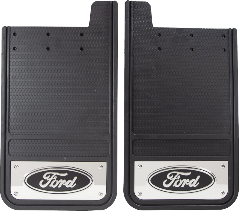 Plasticolor 001838R01 Ford Rear Mud Flaps, Set of 2