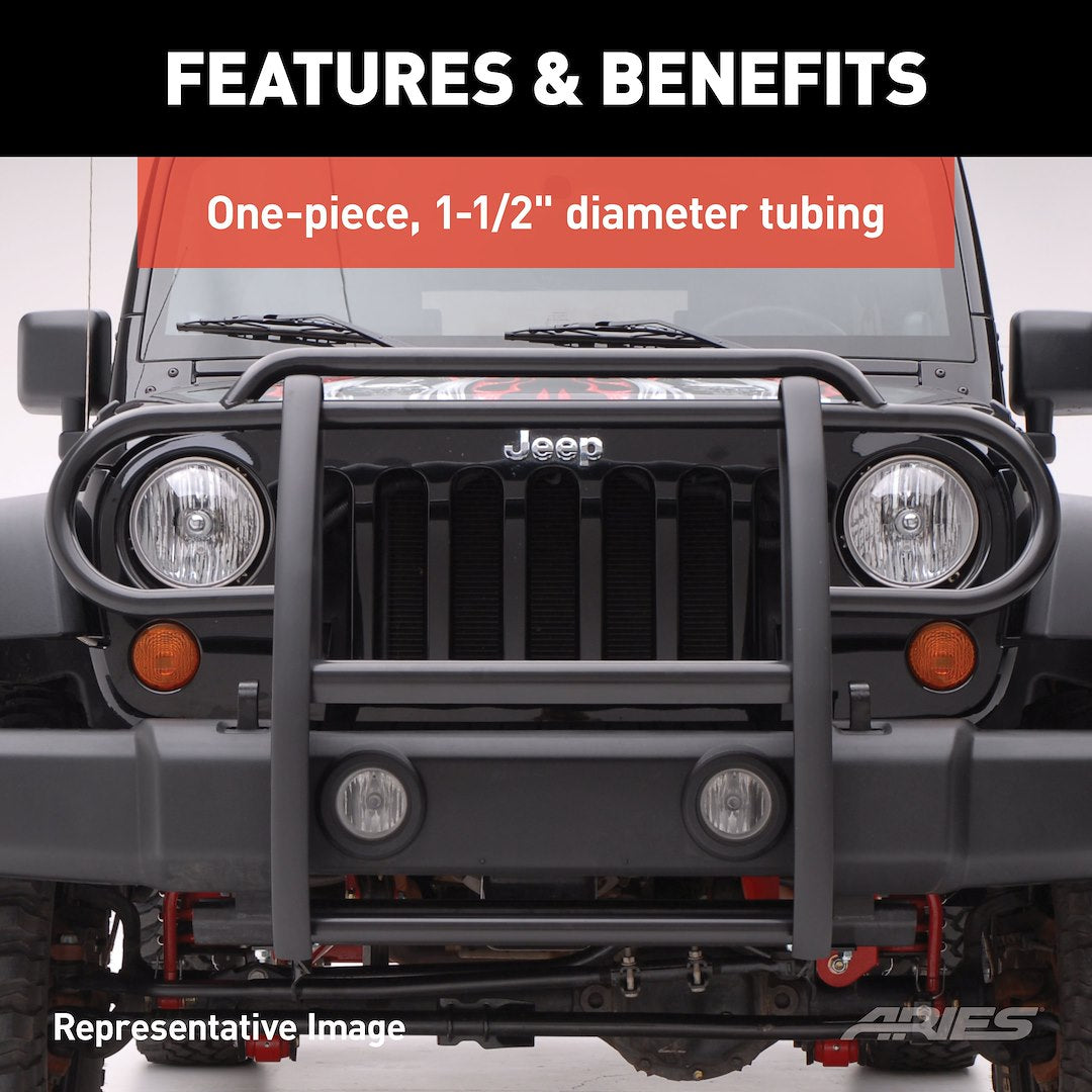 Aries Steel Grille Guard 1053 - image 6