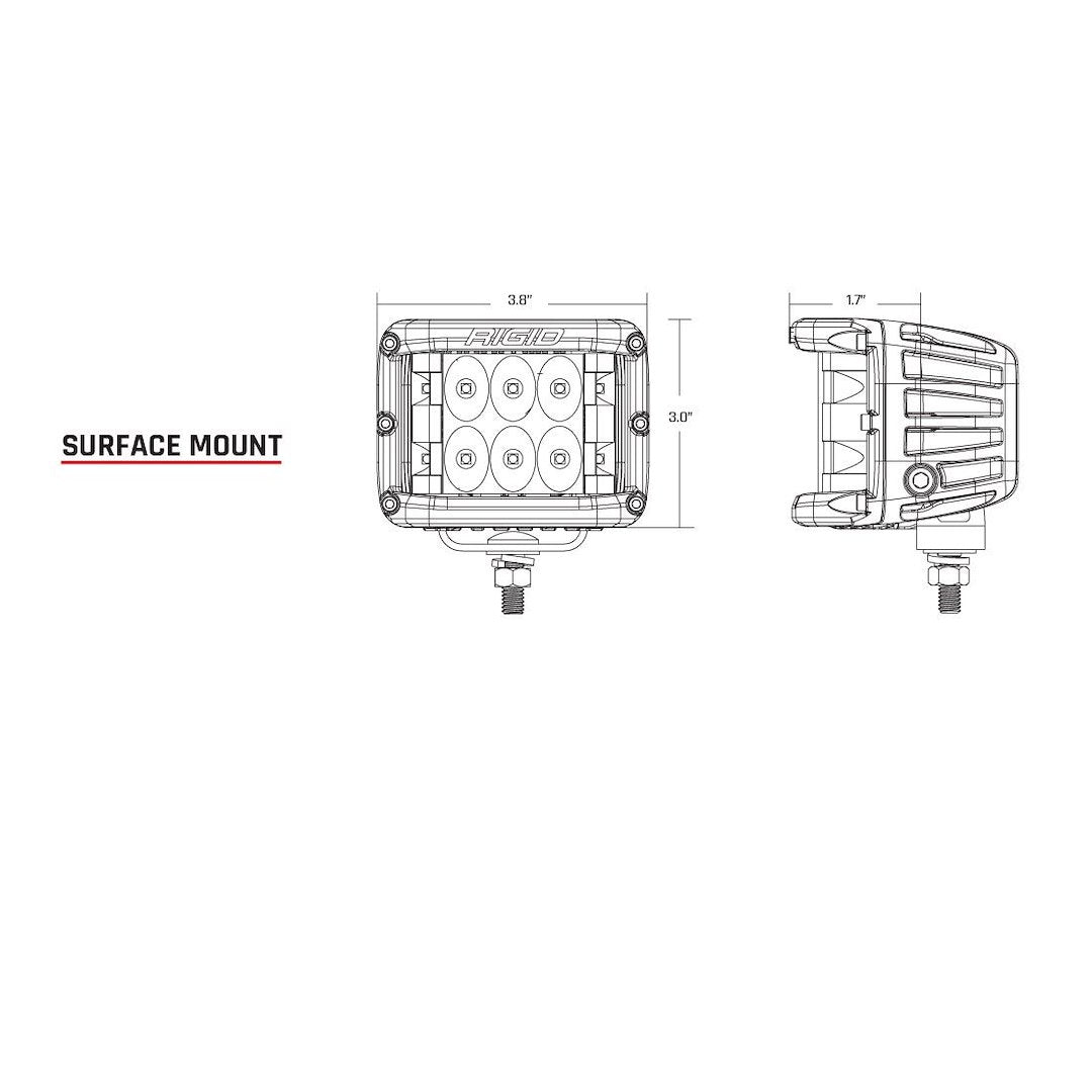 Rigid Lighting 261113 Driving/ Fog Light - image 3