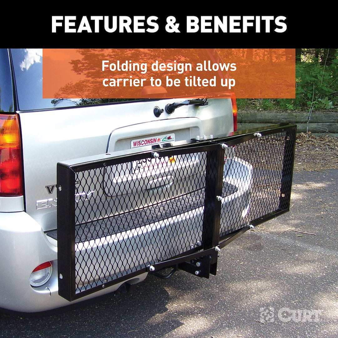Curt 18109 Trailer Hitch Cargo Carrier - image 5