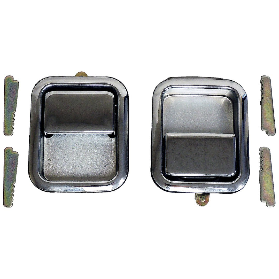 Crown Automotive 5758172K Chrome Door Handle Pair - image 5