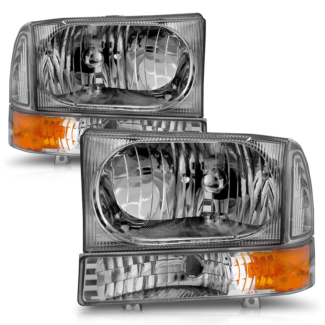 ANZO USA Crystal Clear Reflector Beam Halogen Sealed Beam Headlight Assembly 111081 - image 3