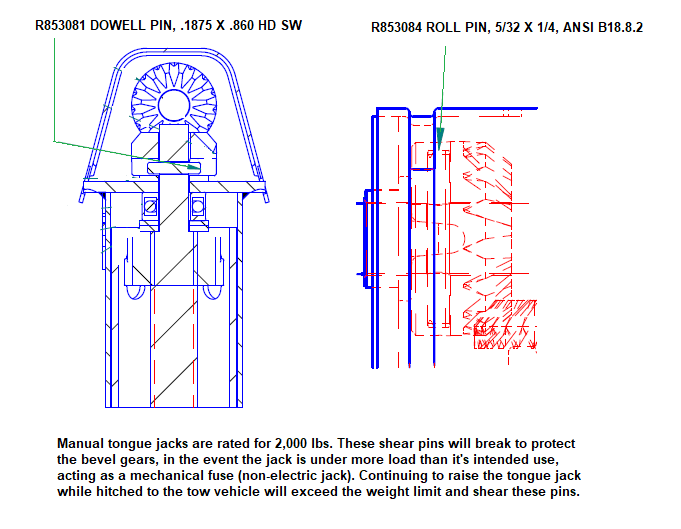 Bal Rv 29025b Trailer Tongue Jack - image 4
