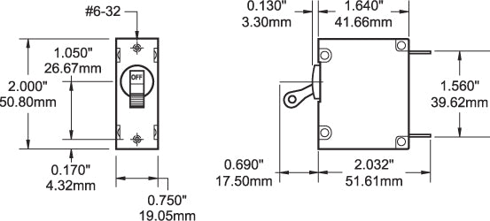Blue Sea 7202-Bss Circuit Breaker - image 2