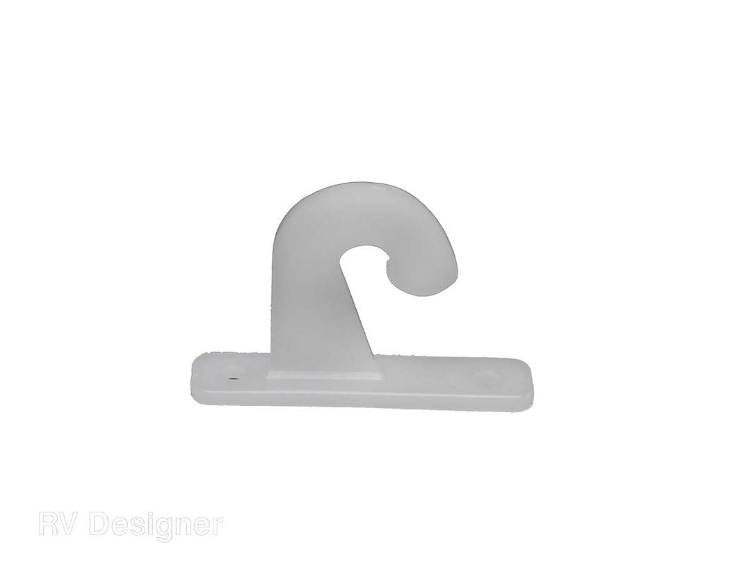 RV Designer Window Shade Mounting Hardware (A302) – Color: White