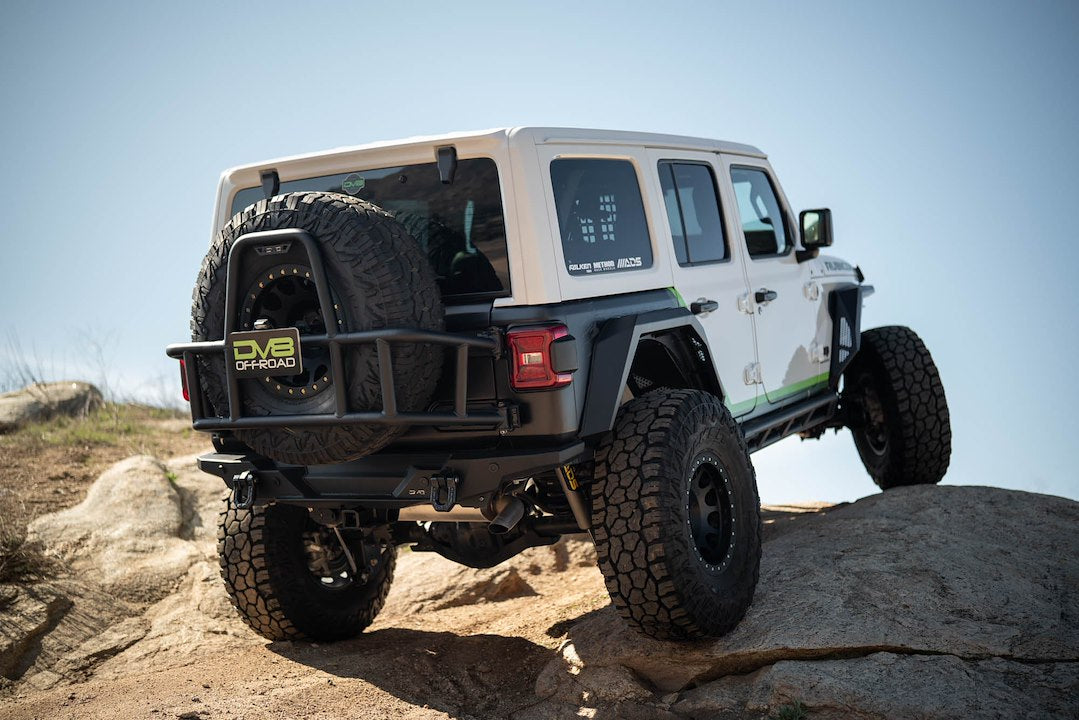 DV8 Offroad FDJL-09 Armor Steel Flat Fender Flares