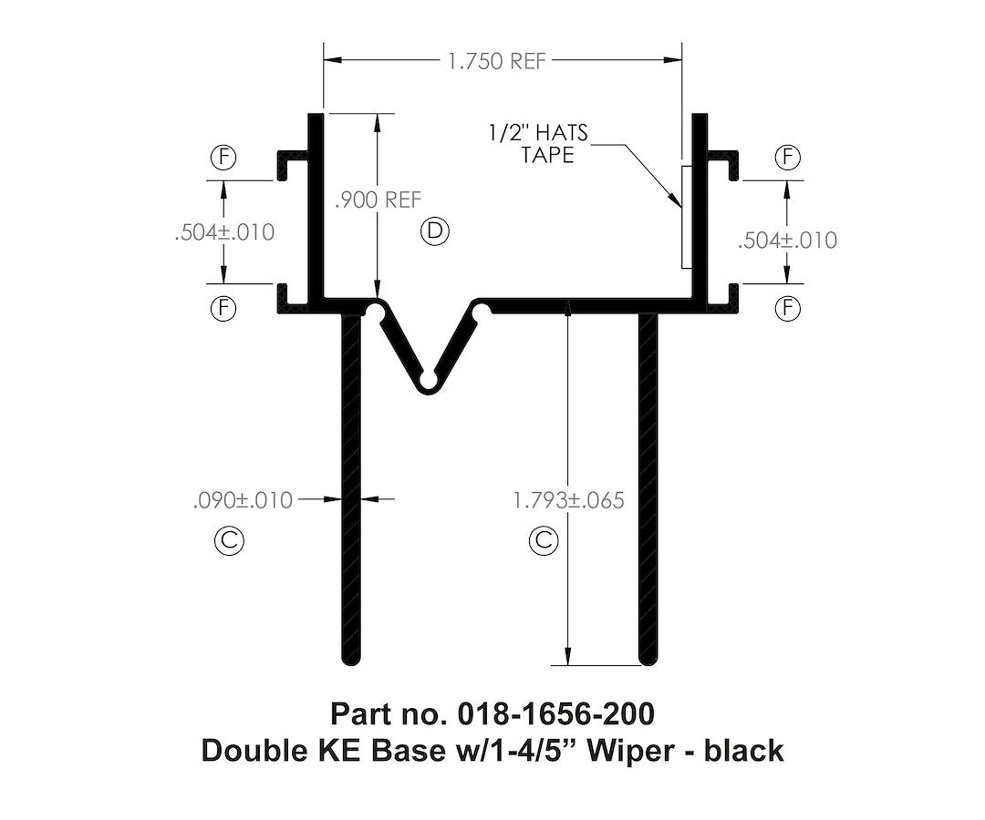 Ap Products 018-1656-200 Slide Out Seal - image 2