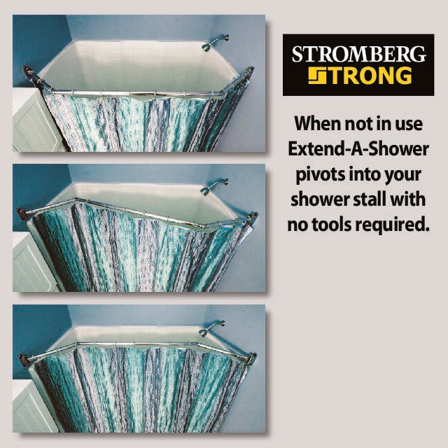 Stromberg Carlson Ext-3542 Shower Curtain Rod - image 4