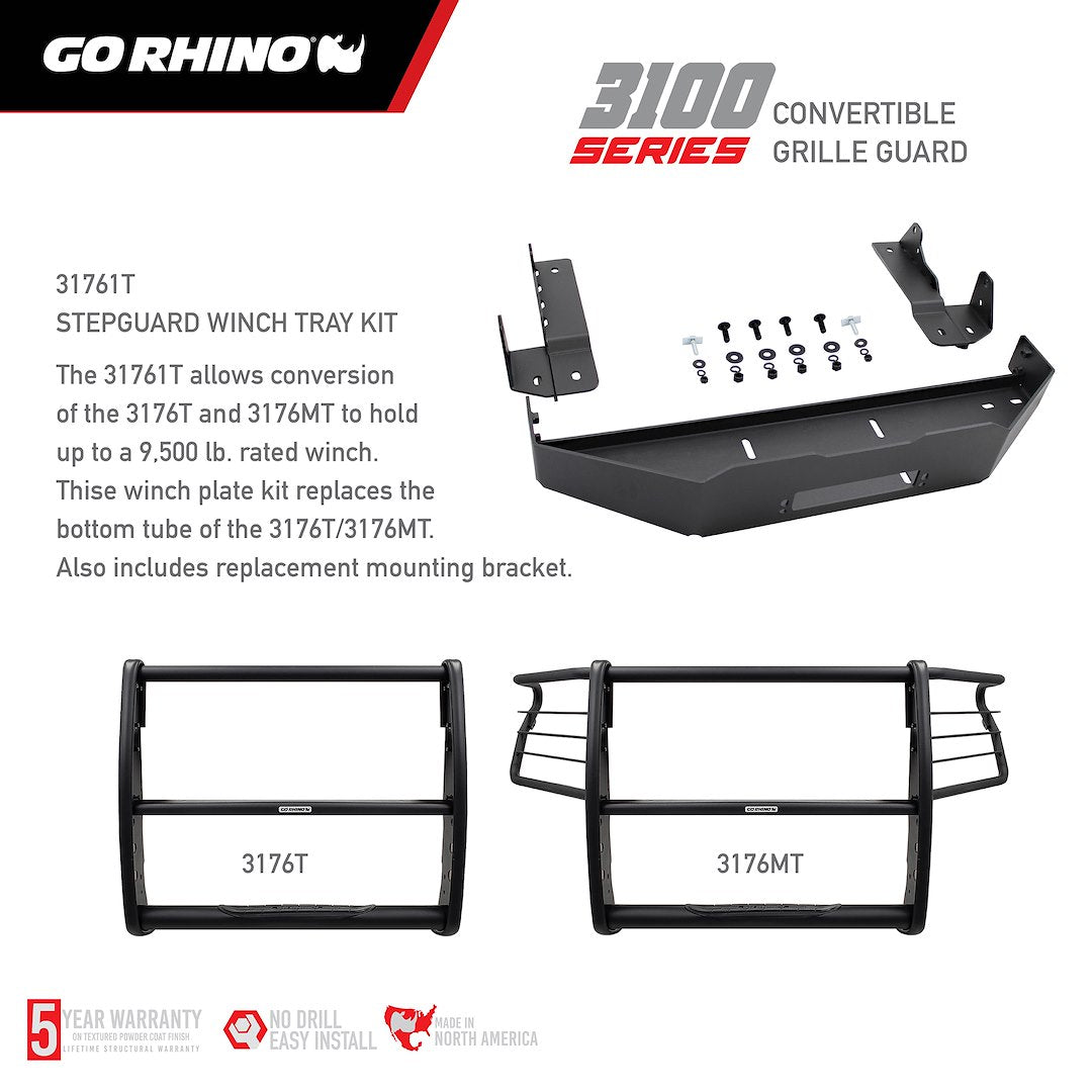 Go Rhino 3176MT 3100 Series Steel Grille Guard