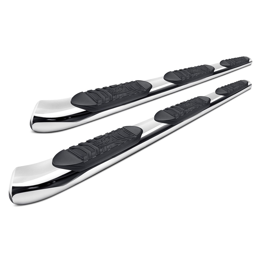 Black Horse Offroad Extreme ™ With Surface Steps Oval Nerf Bar FOSS-NL - image 1