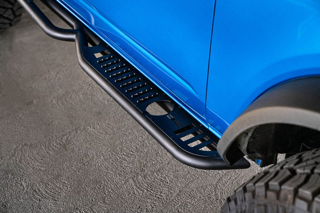 DV8 Offroad SRBR-02 OE Plus Bronco Round Step Bars