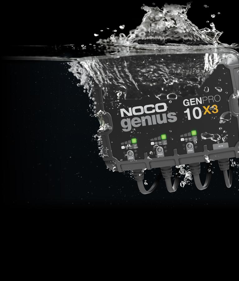 NOCO GENPRO10X3 3-Bank 30A Onboard Marine Battery Charger – 12V