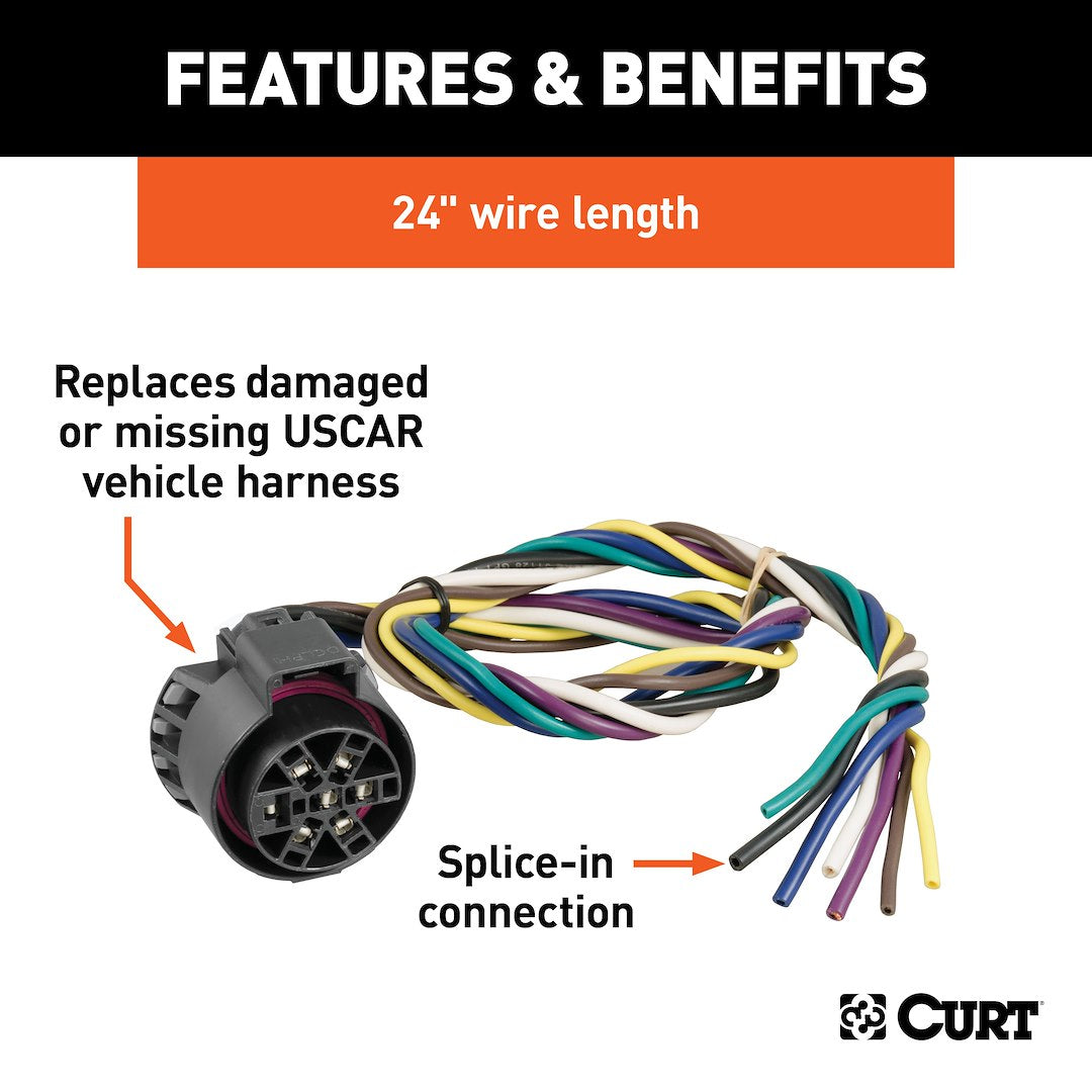 Curt 56229 Trailer Wiring Connector - image 4
