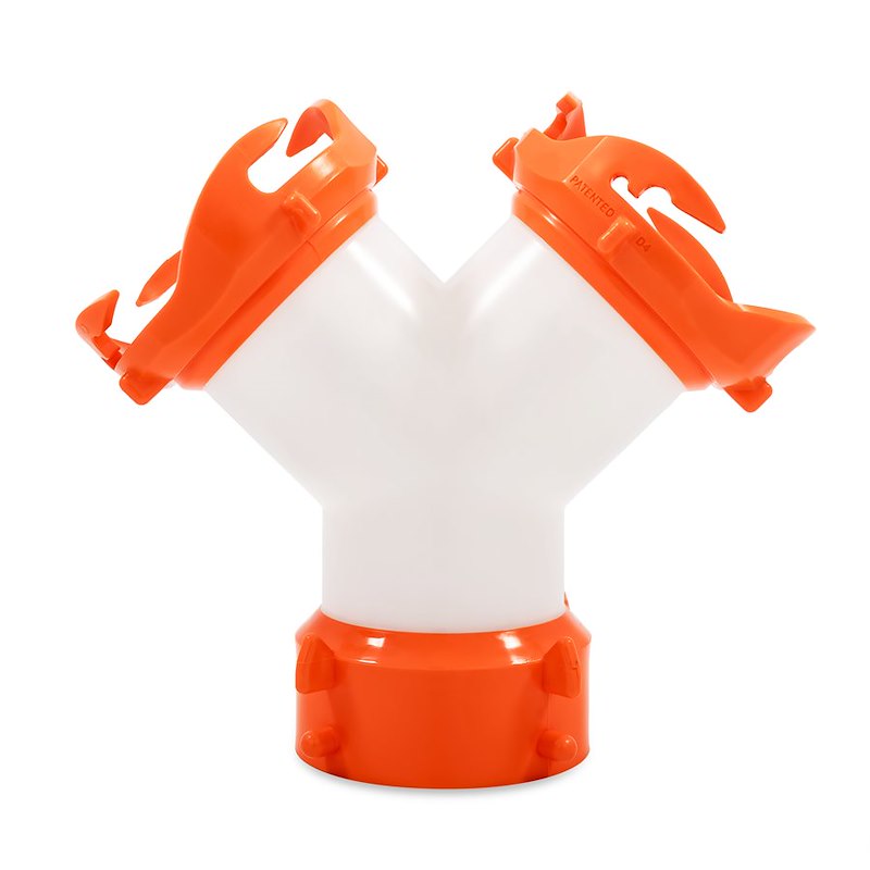 Camco 39812 RhinoFLEX RV Sewer Hose Wye Connector – 360° Swivel