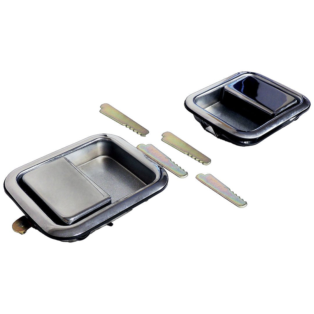 Crown Automotive 5758172K Chrome Door Handle Pair - image 2