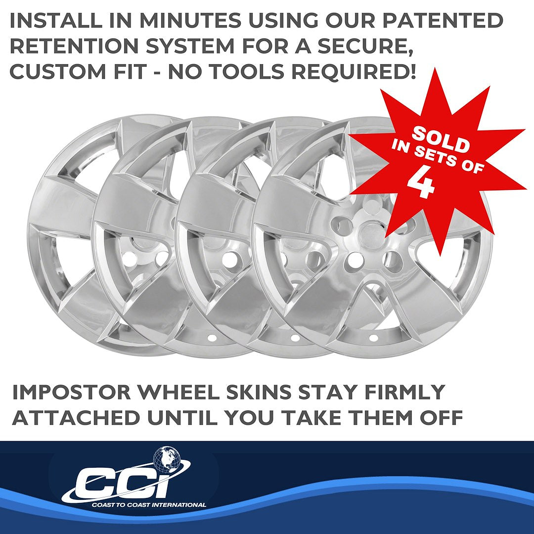 Coast To Coast IMP331X Chrome Ram 1500 Impostor Wheel Skins - image 5