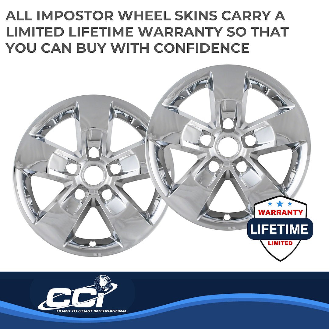 Coast To Coast IMP345XN Chrome Ram 1500 Impostor Wheel Skins - image 3