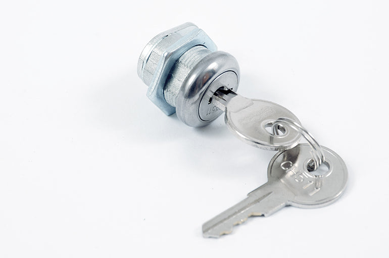 Dee Zee DZTBLOCK1 Tool Box Lock Cylinder with 2 Keys - image 1