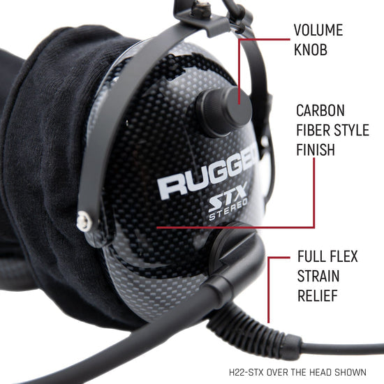 Rugged Radios H42-Stx Ultimate Alpha Audio Headset