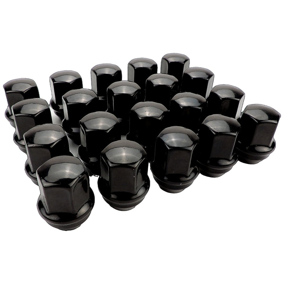 Crown Automotive 6509422BLK Black M14x1.5 Lug Nuts, Pack of 20 - image 3