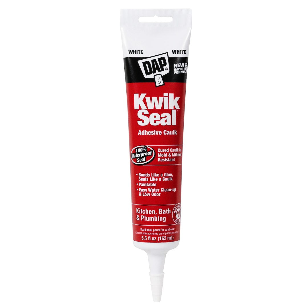 DAP Kwik Seal 5.5 Ounce White Paste Caulk Sealant (7079818001)