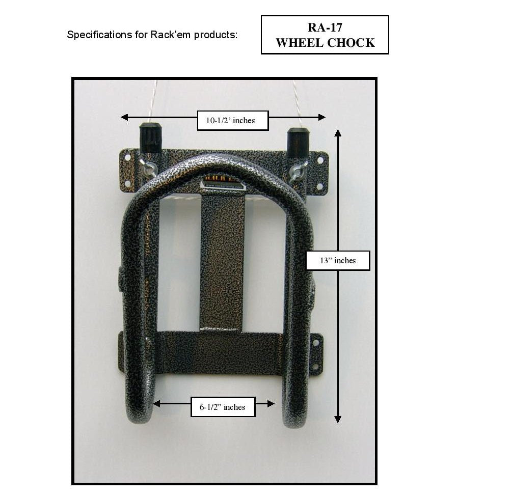 Rack-Em Ra-17 Motorcycle Wheel Chock - image 2