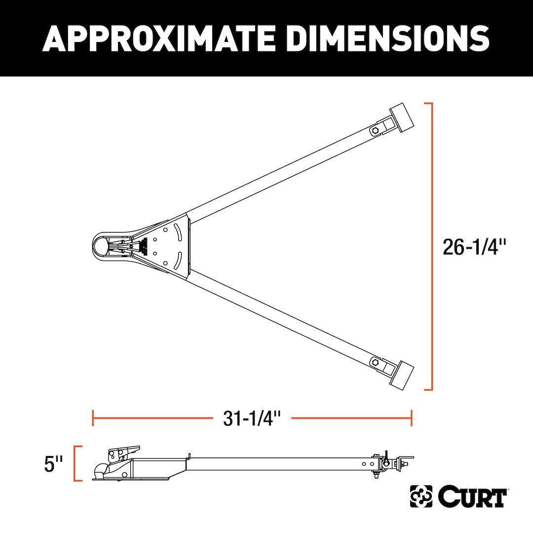 Curt 19745 Tow Bar - image 6